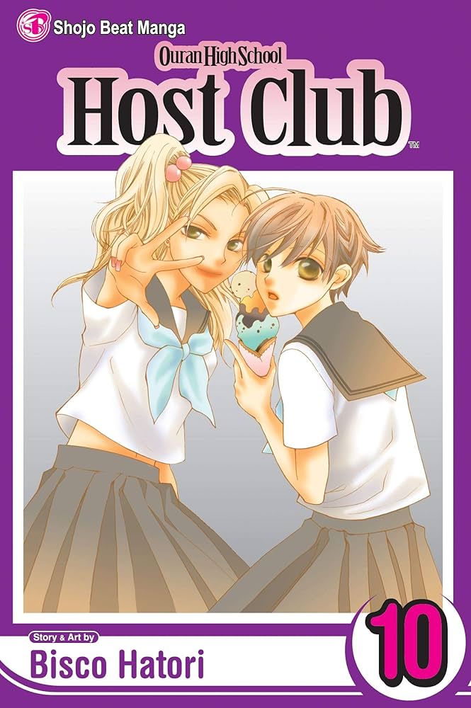Ouran High School Host Club Volume 10 by Bisco Hatori