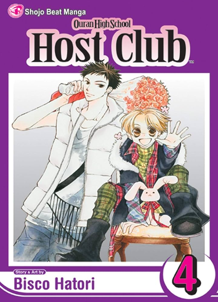 Ouran High School Host Club Volume 4 by Bisco Hatori